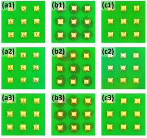 低濕度下放置14天后的焊點 低濕度下放置14天后的焊點